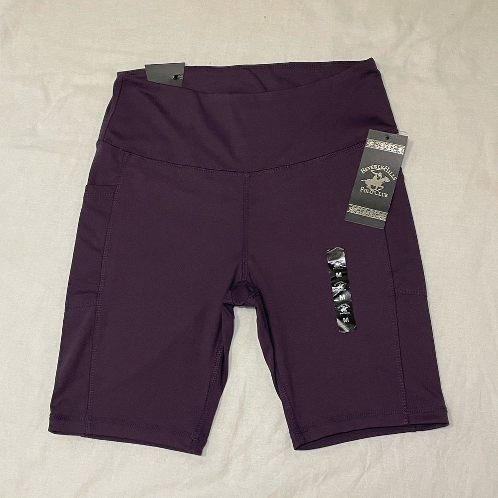 NWT Beverly Hills Polo Club Biker Shorts 💜